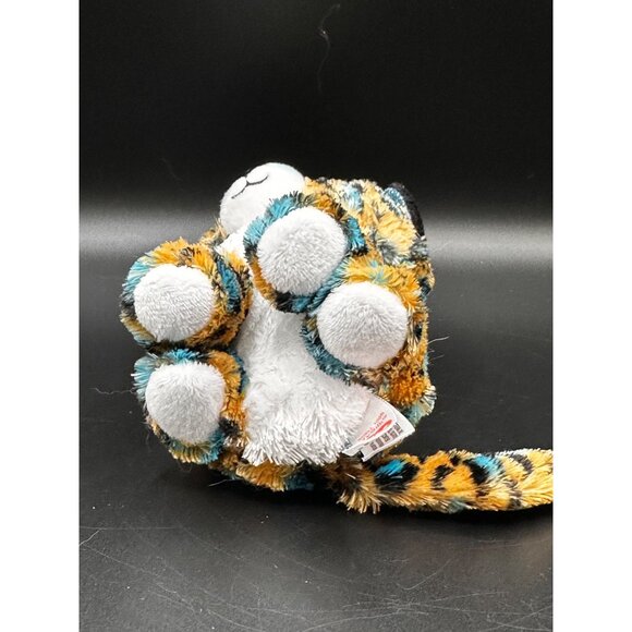 Ty Beanie Boo Cobalt Leopard Plush Stuffed Animal 6" Blue & Tan Spotted Toy - Picture 5 of 14